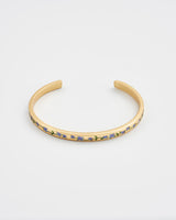 Forget Me Not Gold Bangle