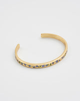 Forget Me Not Gold Bangle