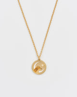 Lioness Spirit Guide Gold Chain Necklace