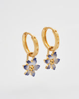 Nightshade Gold Huggie Earrings