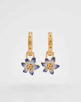 Nightshade Gold Huggie Earrings