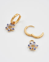 Nightshade Gold Huggie Earrings
