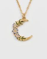 Nightshade Moon Gold Chain Necklace