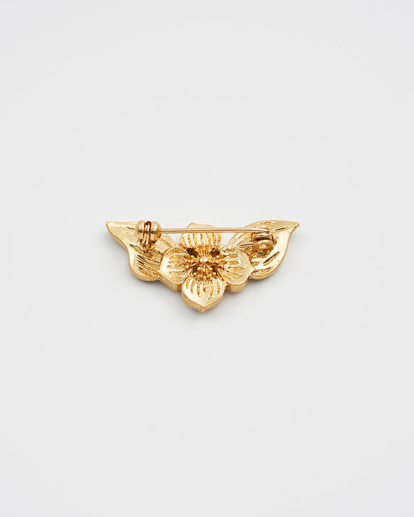 Poppy Anemone Enamel Brooch