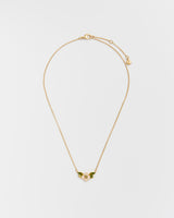 Poppy Anemone Gold Chain Necklace