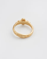 Poppy Anemone Gold Ring