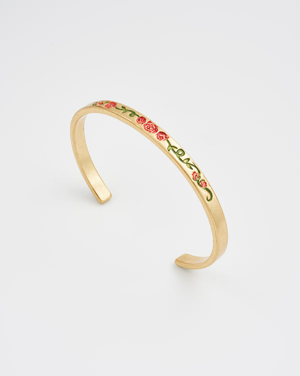 English Rose Gold Bangle