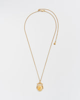 Y Initial Yarrow Gold Spinner Chain Necklace