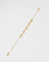 Oak Leaf Gold Bracelet