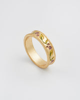 Blackberry Bramble Gold Ring