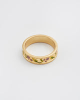 Blackberry Bramble Gold Ring