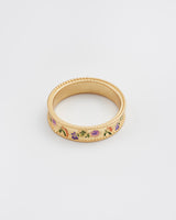 Folksy Floral Gold Ring