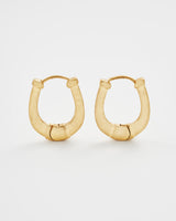 Horseshoe Hoop Earrings