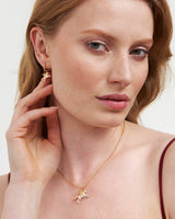 Pegasus Huggie Earrings