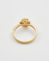Pansy Pearl Ring