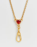 Heart Clasp Chain Necklace