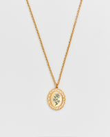 Forget Me Not Cameo Necklace