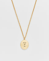 Forget Me Not Cameo Necklace