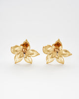 Jasmine Pearl Oversized Stud Earrings