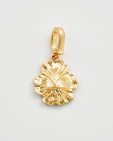 Gold Pansy Charm