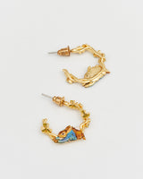 Fable England x Peter Rabbit Jumping Clover Hoop Earrings