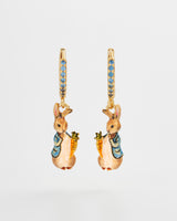 Fable England x Peter Rabbit Carrot Charm Huggie Earrings