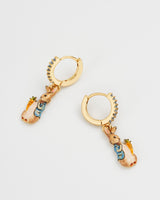 Fable England x Peter Rabbit Carrot Charm Huggie Earrings