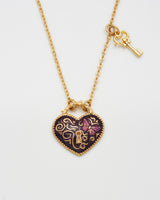 Eve Heart Lock & Key Necklace