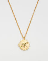 Ivy Blossom Locket Necklace