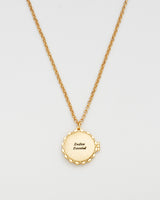 Ivy Blossom Locket Necklace