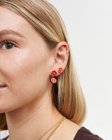 Blossom & Pomegranate Drop Earrings