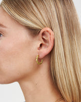 Wheat Hoop Earrings