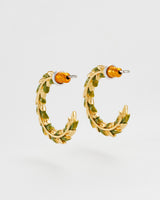 Wheat Hoop Earrings