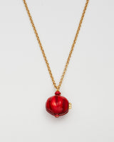 Pomegranate Locket Necklace