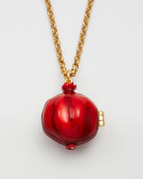 Pomegranate Locket Necklace