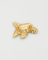 Hedgehog and Blackberry Brooch