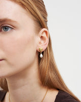 Niva Mistletoe Pear Earrings