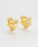 Larkspur Huggie Earrings