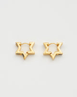 Larkspur Huggie Earrings