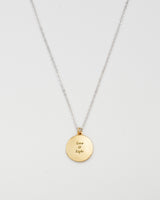 Selene Moon Periwinkle Necklace