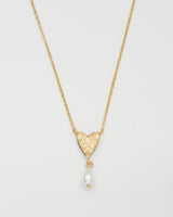 Jasmine Moon Butterfly Pearl Necklace