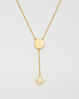 Sun Lariat Necklace