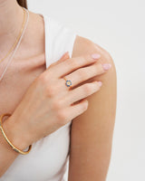 Larkspur Mini Stacking Ring