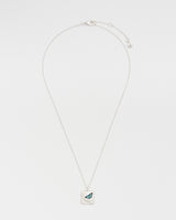 Butterfly Moon in Silver