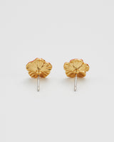 Red Blossom Stud Earrings