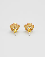 Red Blossom Stud Earrings