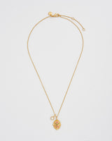 October Birthstone Cosmos Charm Necklace