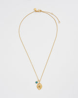 December Birthstone Narcissus Charm Necklace