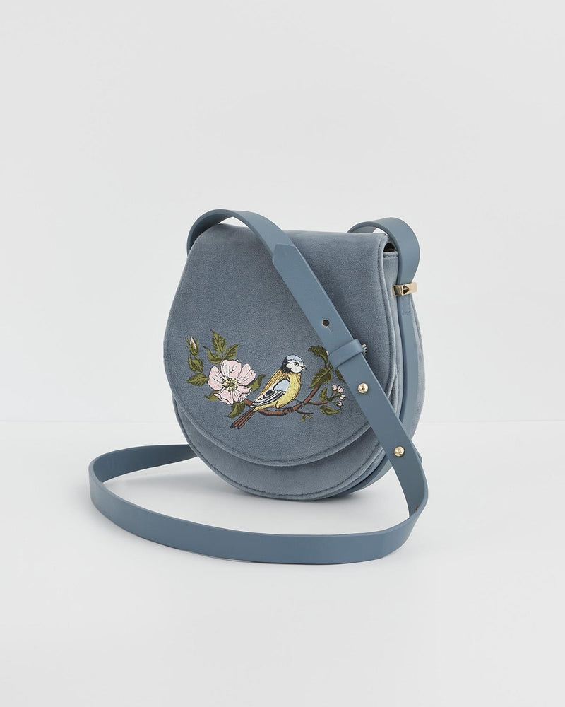 Blue Tit Saddle Bag