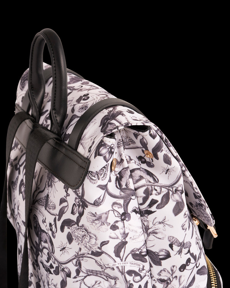 Tree Of Life Backpack - Black/White